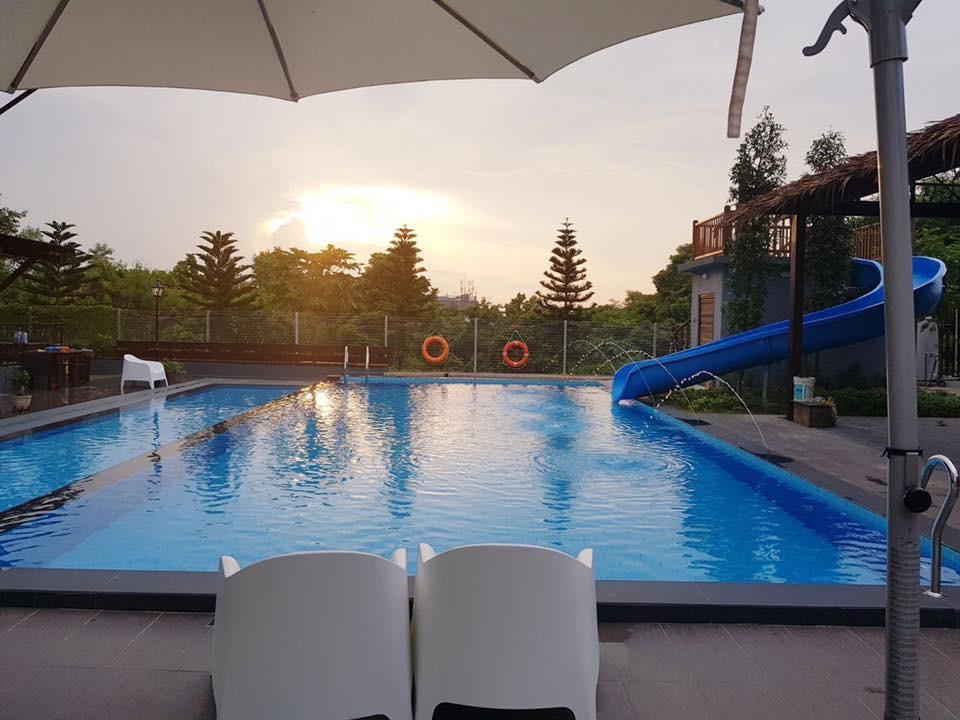 Kluang Container Swimming Pool Hotel Eksteriør billede